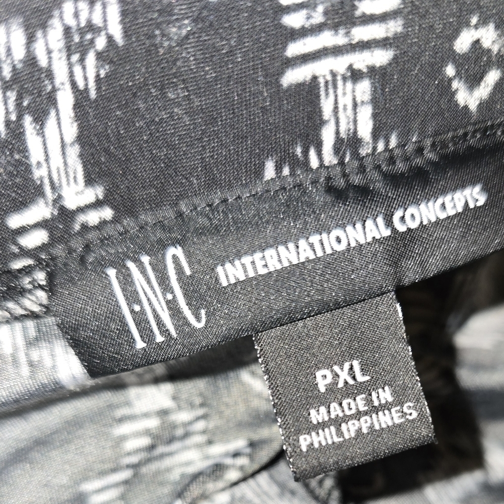 INC International Concepts Stretch Palazzo Cropped Ankle Pants PXL Petite XL - Picture 5 of 7